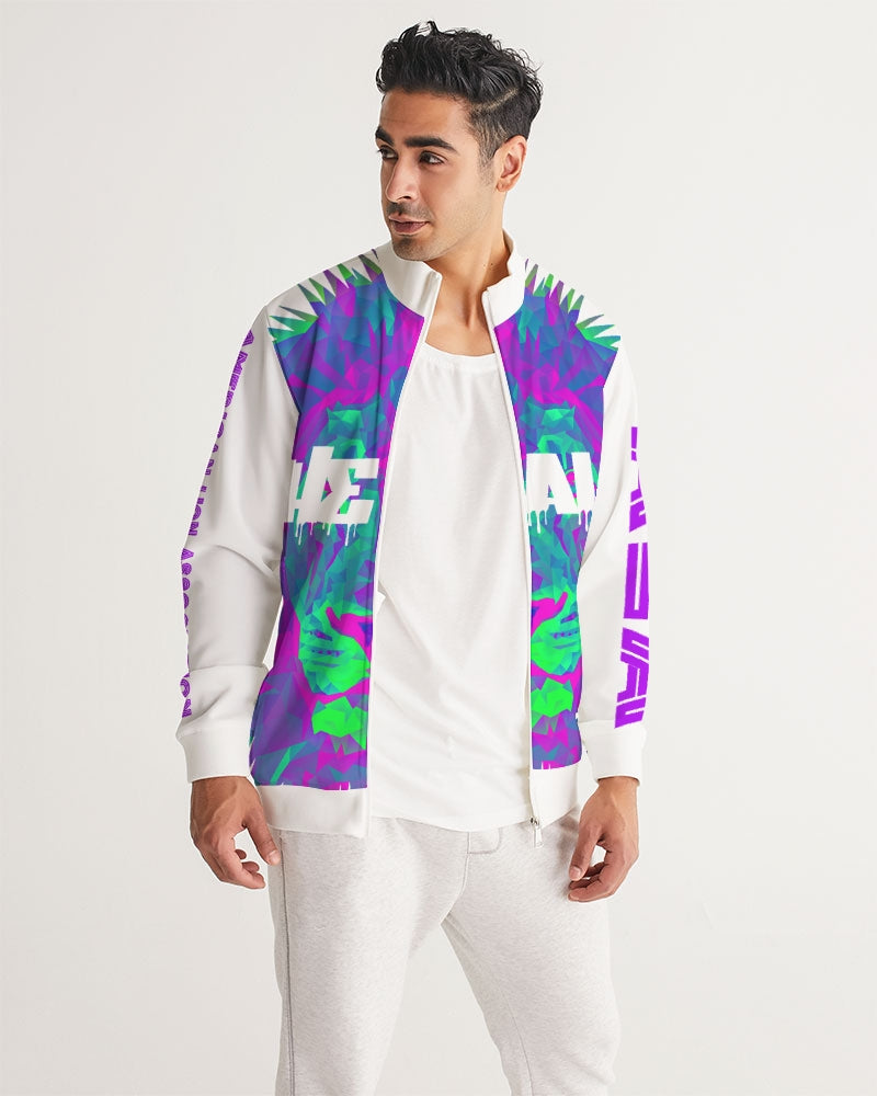 American Lion Association: Ethan Chapter 1 (Purple/Green) Men's Track Jacket