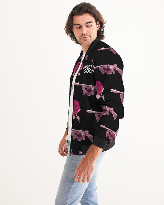 PG Guns & Roses PINK Men's Bomber Jacket