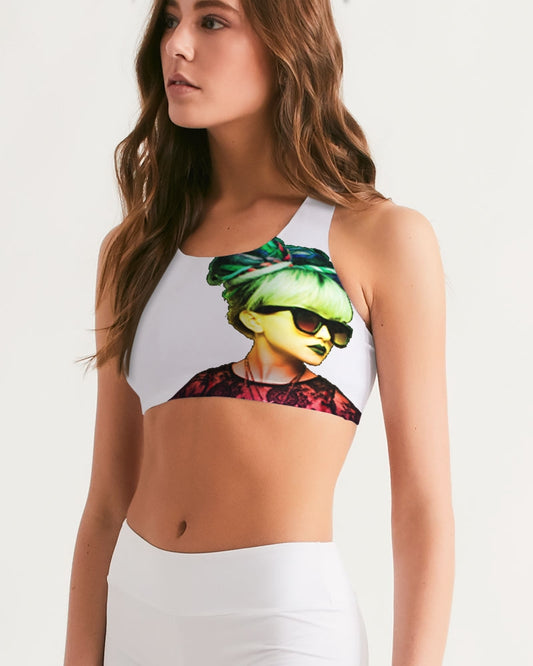 Pretty Goons Sunglasses Icon Women's Seamless Sports Bra
