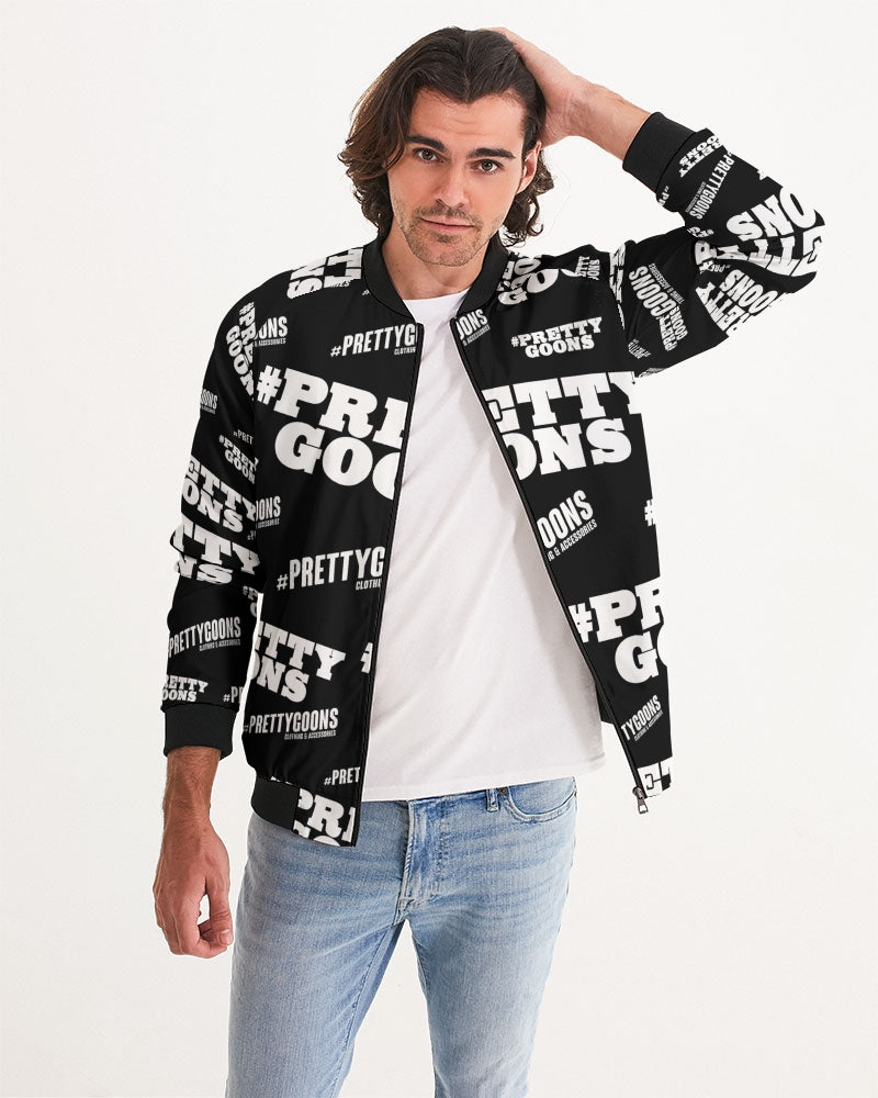 Pretty Goons Duped BLACK Men's Bomber Jacket