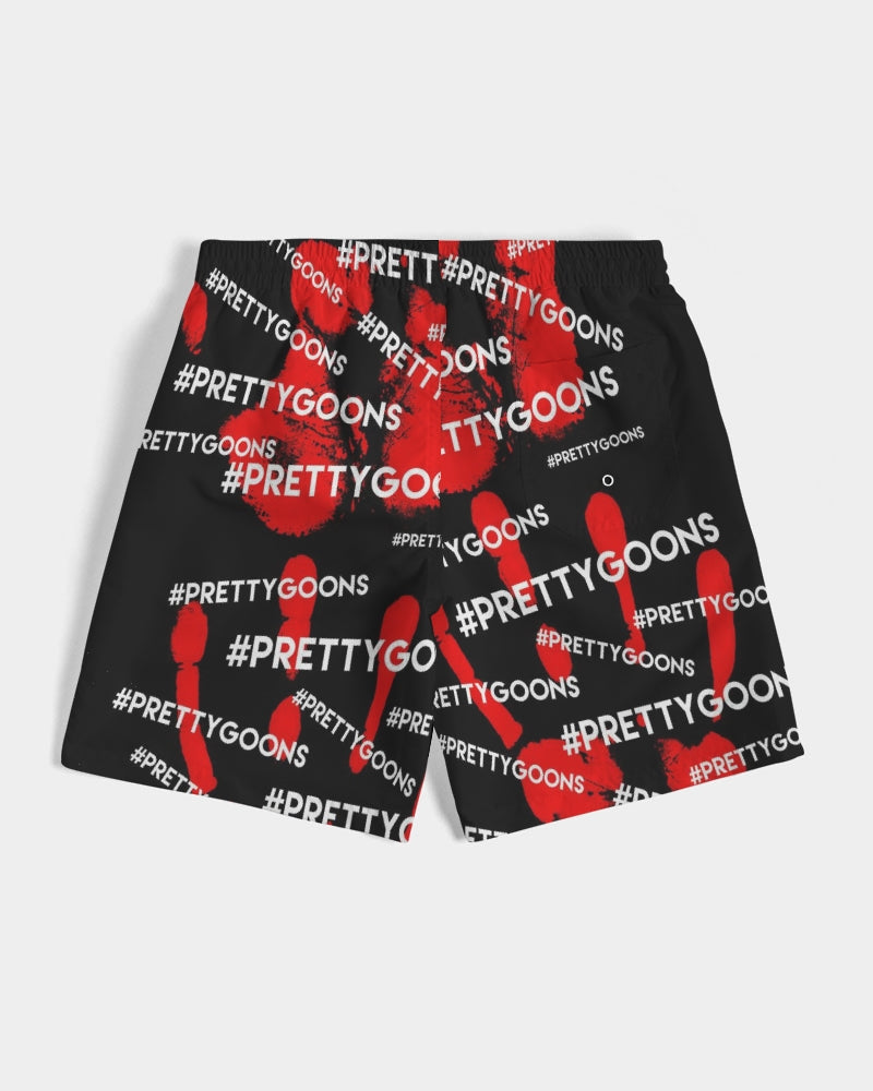 HIGH FIVE RED Men's Swim Trunk