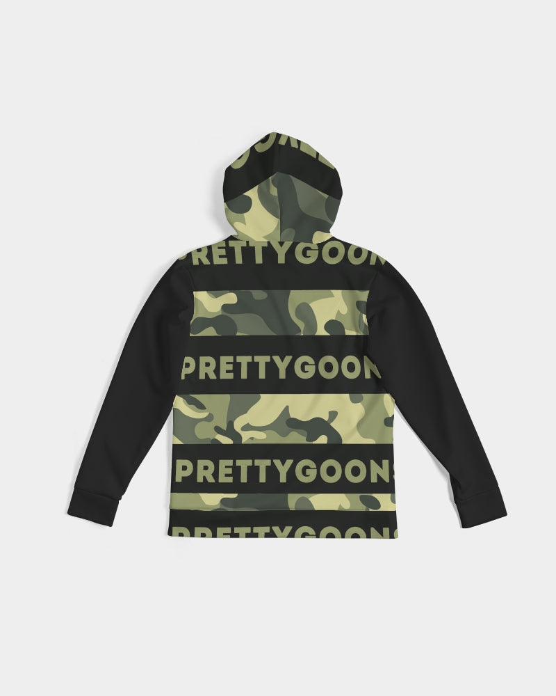 Pretty Goons GREEN Camo Men's Hoodie