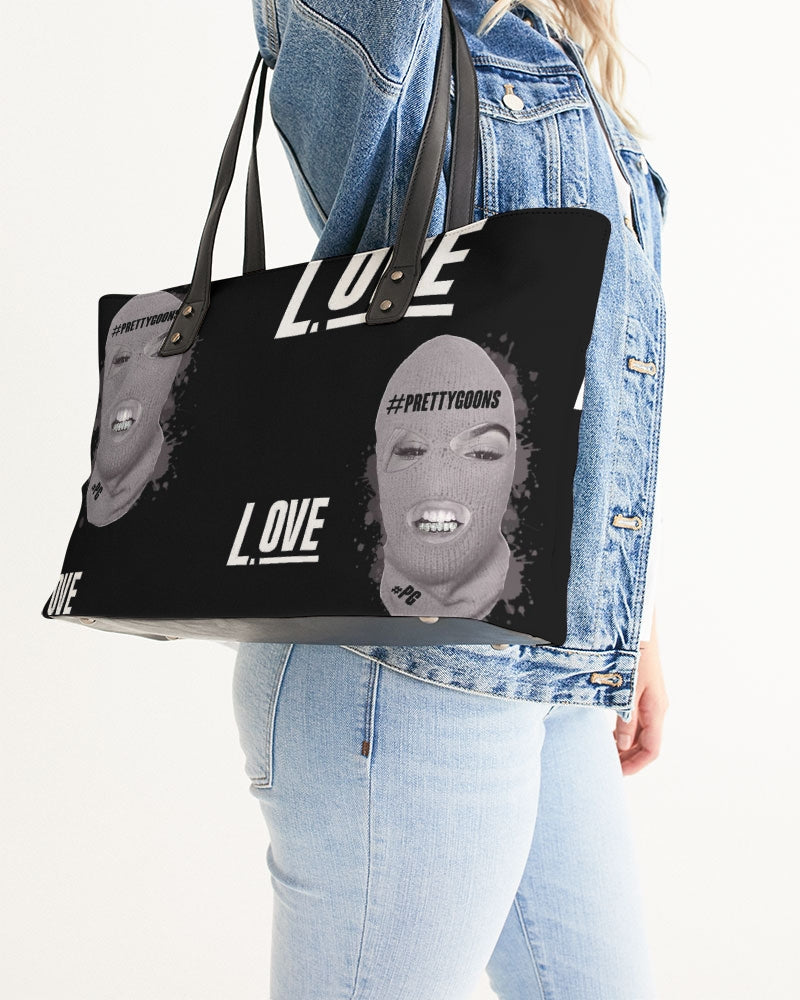 Pretty Goons Love BLACK Stylish Tote