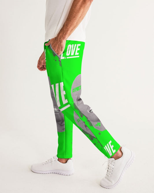 PRETTY GOONS LOVE LIME Men's Joggers