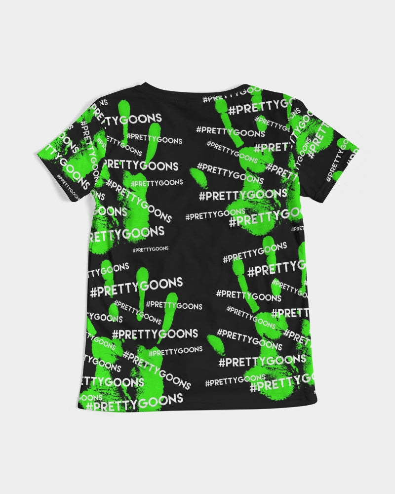 HIGH FIVE LIME Women's V-Neck Tee