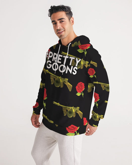 PG Guns & Roses Yellow rRed Men's Hoodie