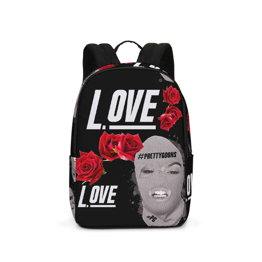 Love BLACK Large Backpack ROSE