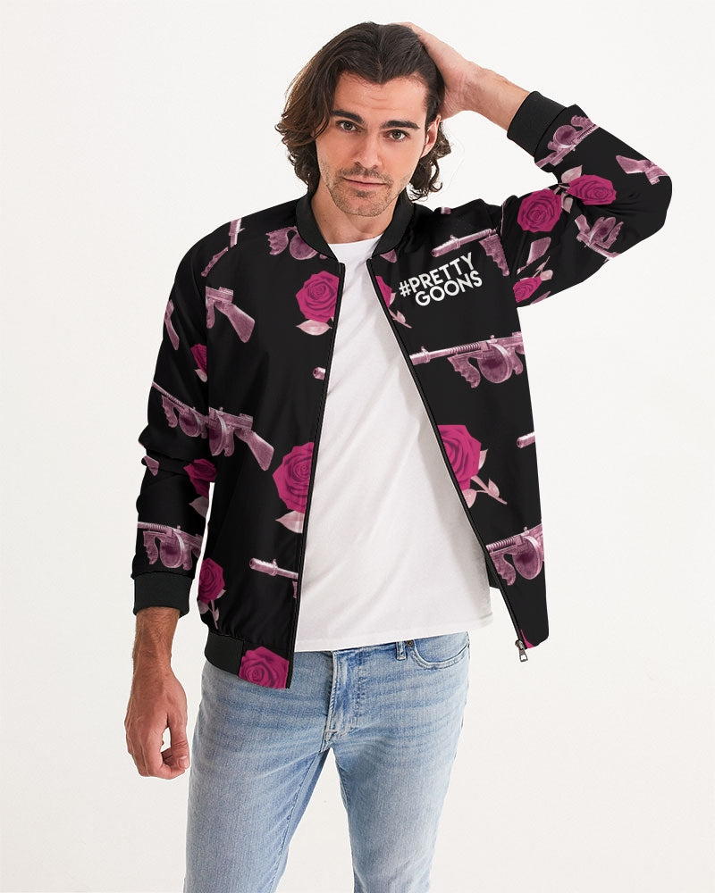 PG Guns & Roses PINK Men's Bomber Jacket