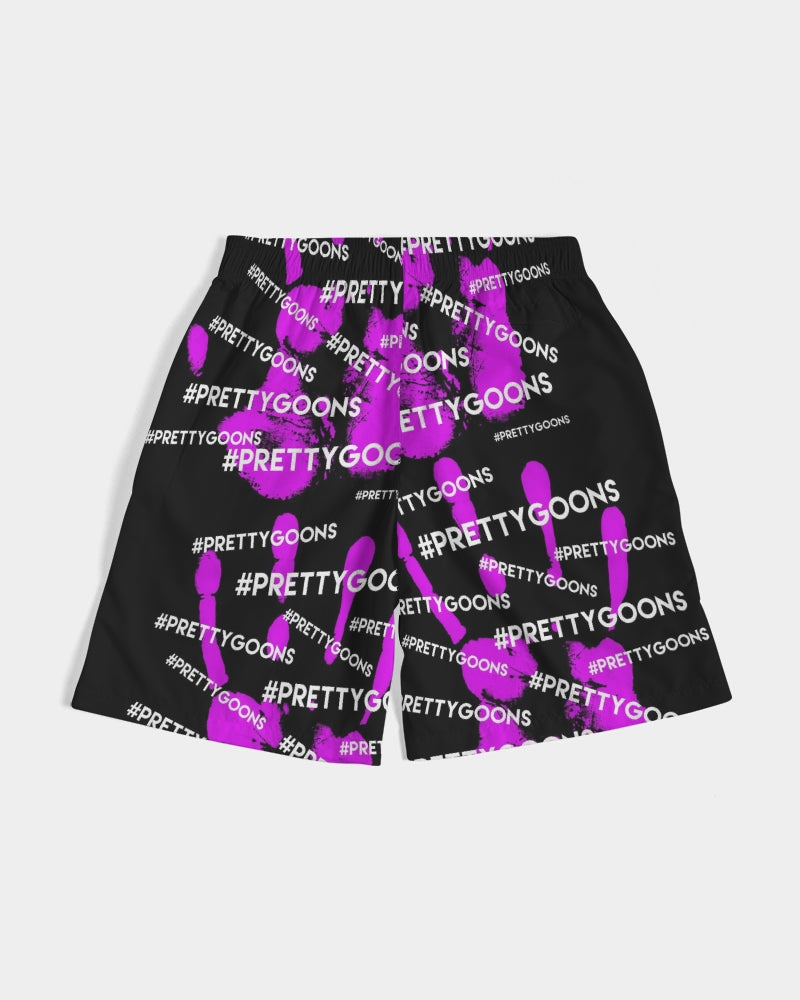 HIGH-FIVE-PURPLE Men's Jogger Shorts