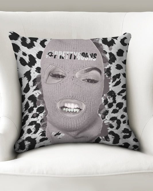 Pretty Goons Jaguar Throw Pillow Case 18"x18"