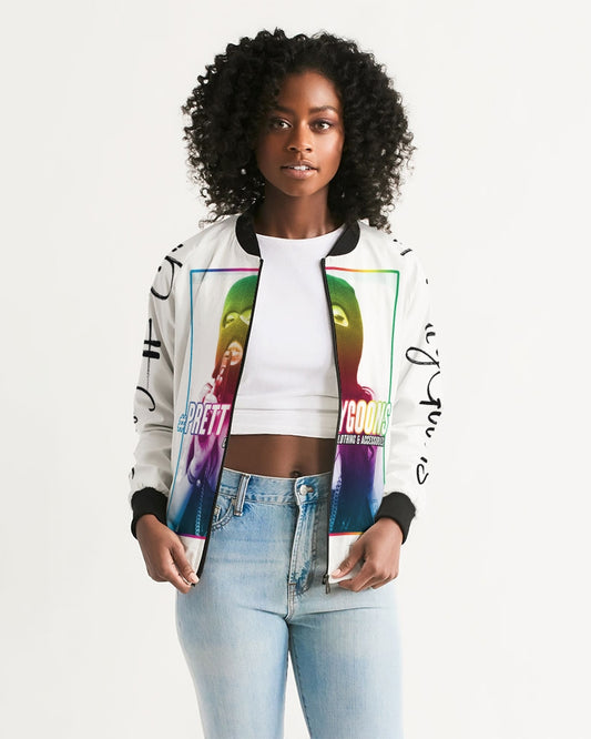 Pretty Goons Rainbow Guns Women's Bomber Jacket
