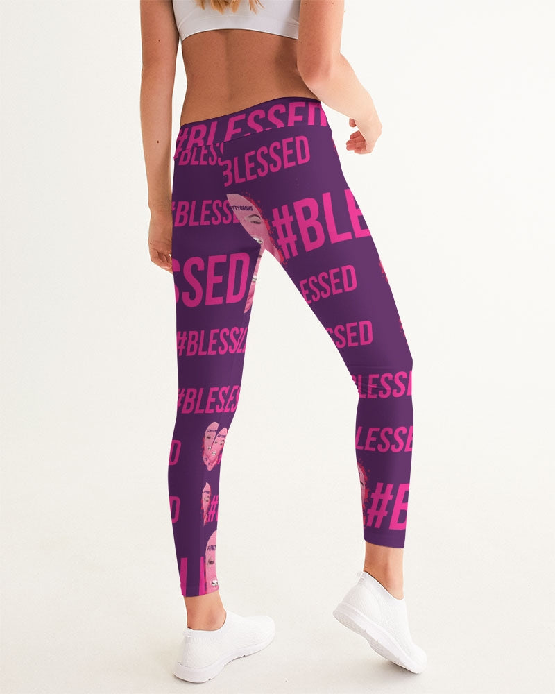 Pretty Goons - #Blessed Women's Yoga Pants