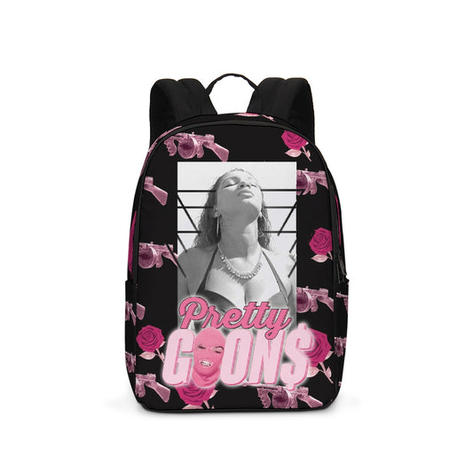 PG Guns & Roses PINK Large Backpack