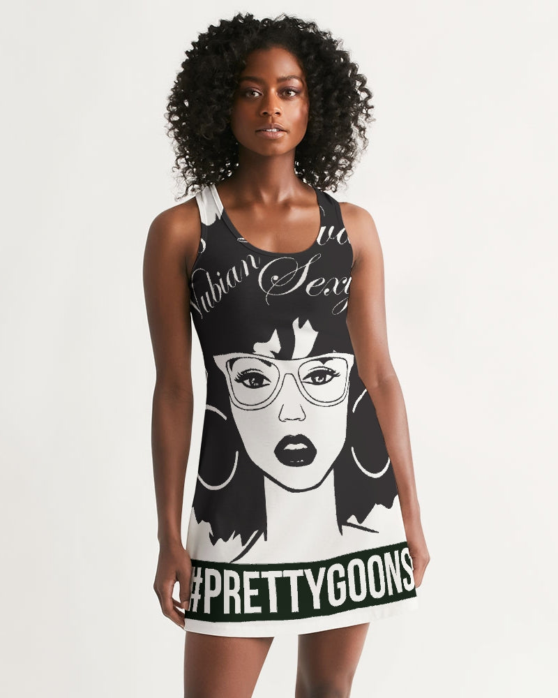 Pretty Goons Afro Women's Racerback Dress