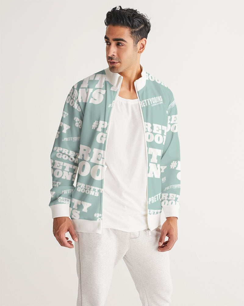 Pretty Goons Duped Mint Green Men's Track Jacket