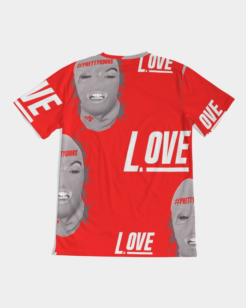 Pretty Goons RED Love  Men's Tee