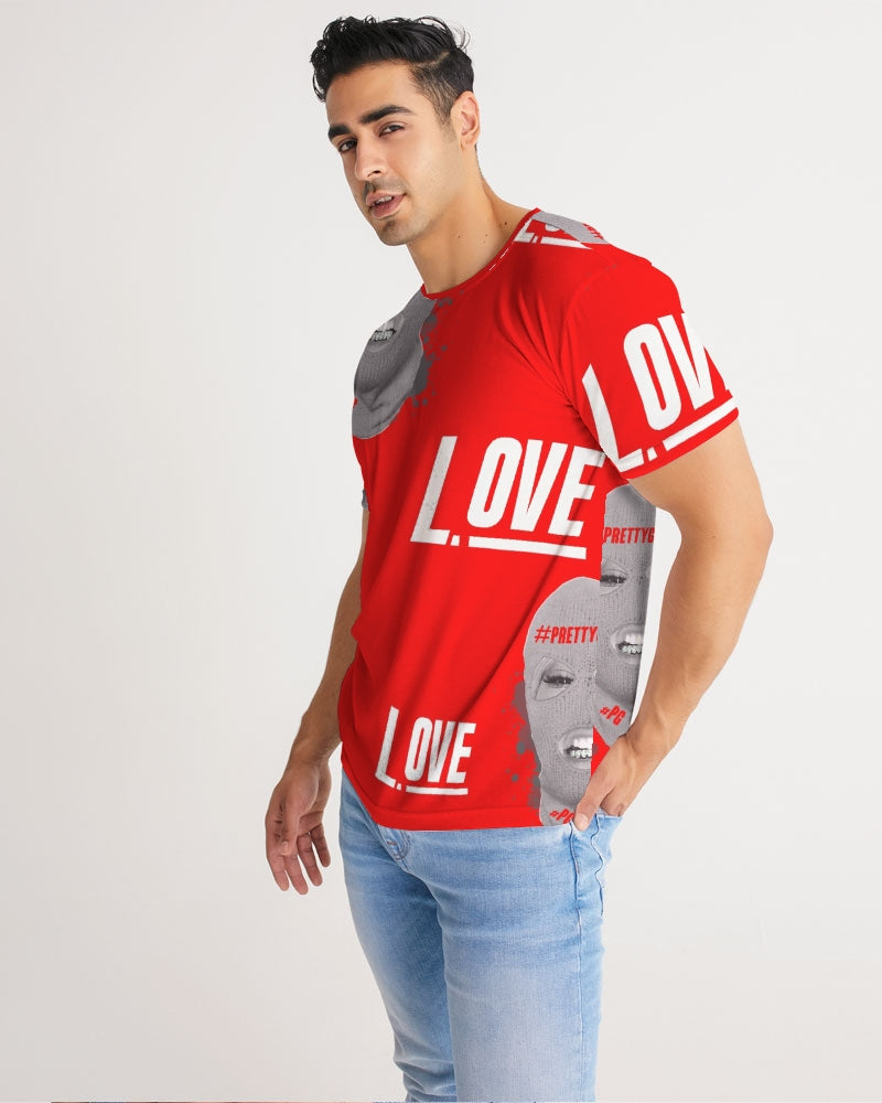 Pretty Goons RED Love  Men's Tee