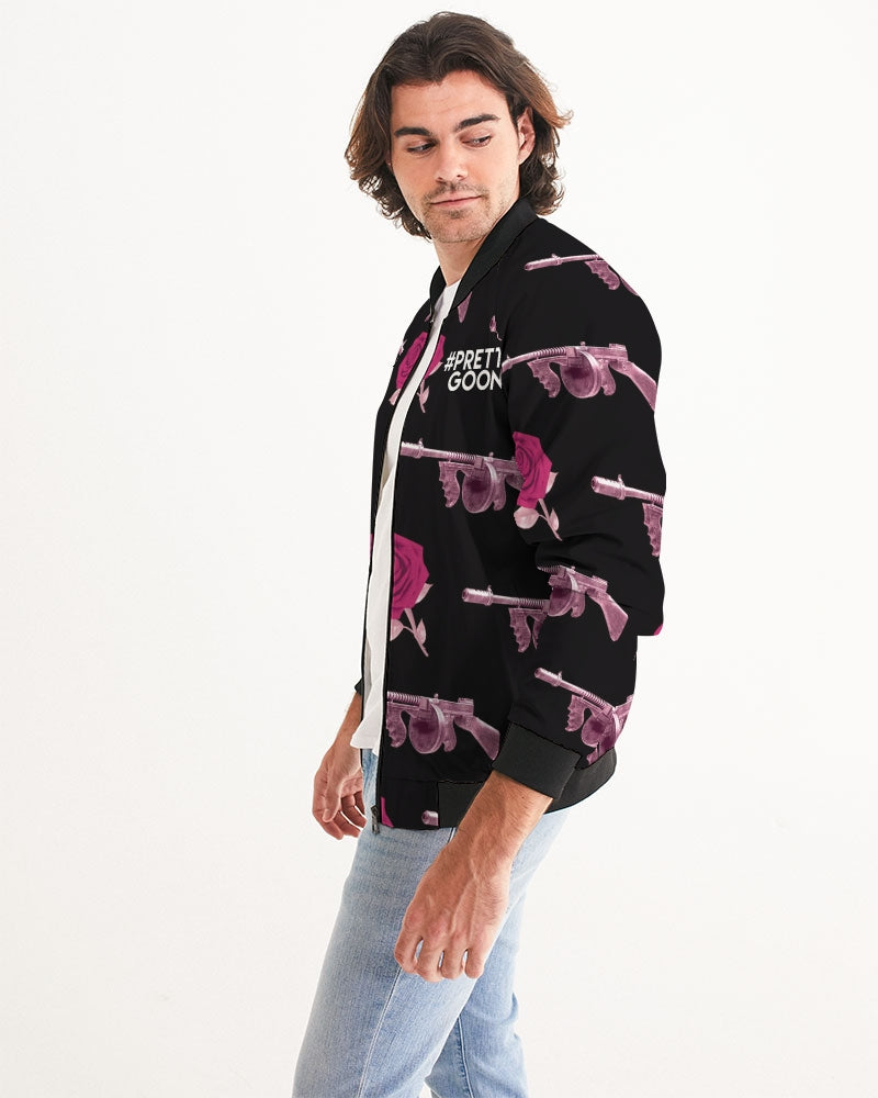 PG Guns & Roses PINK Men's Bomber Jacket