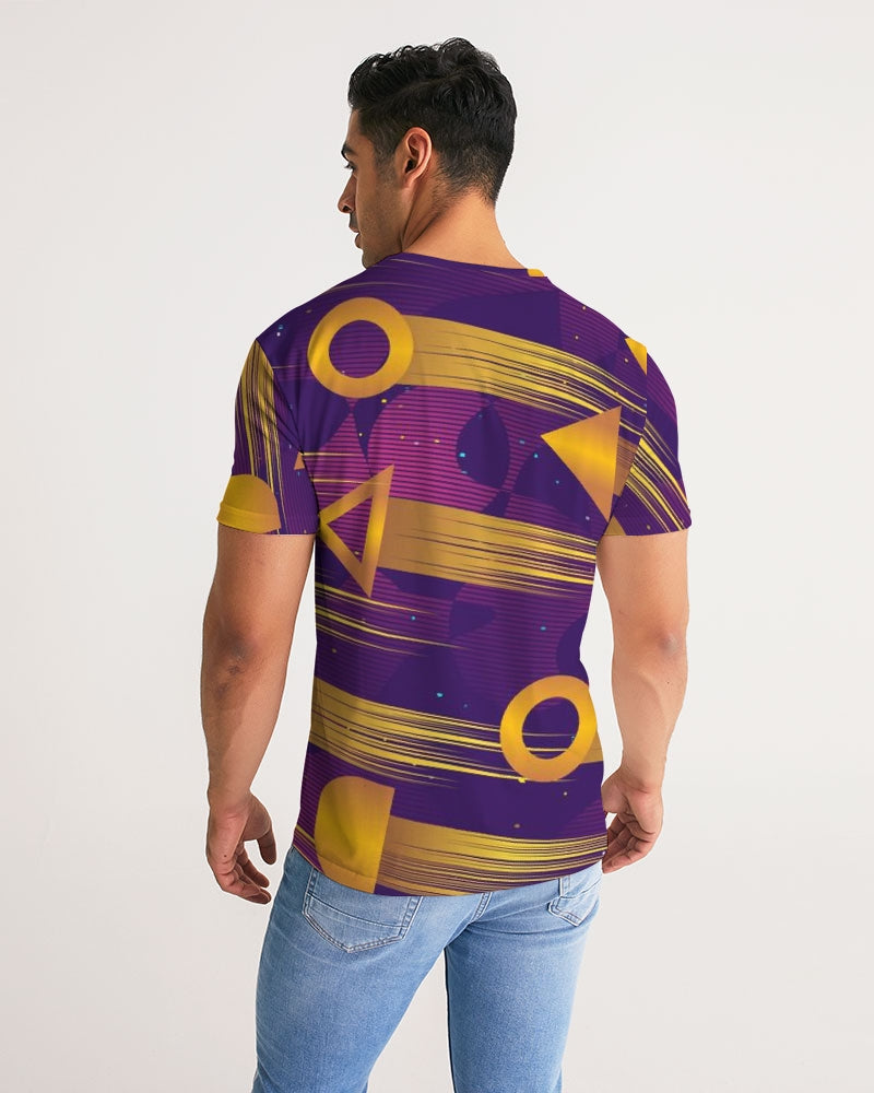 Gold and Purple Men's Tee