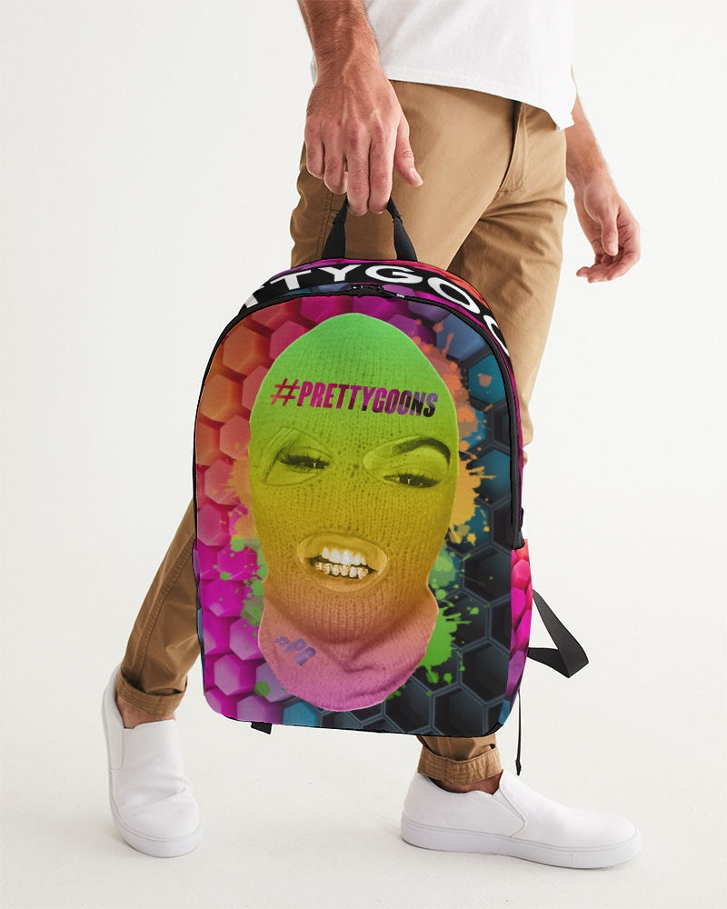 Pretty Goons Vampire Head Large Backpack