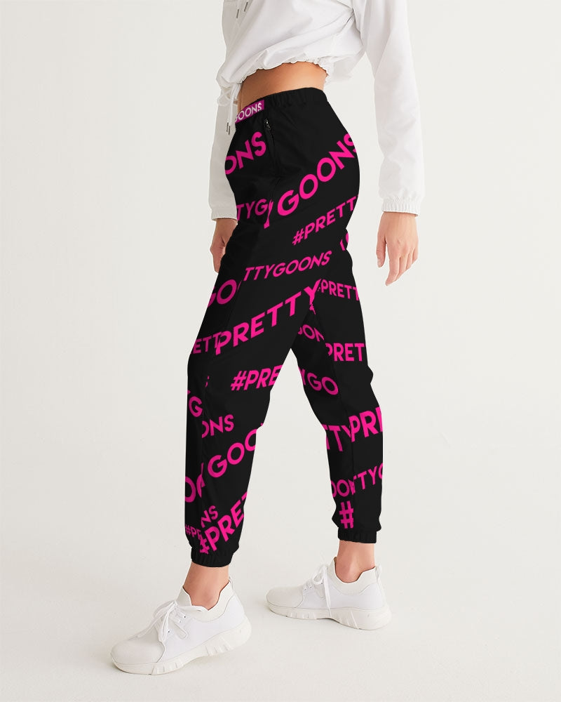 Pretty Goons all over Pink Women's Track Pants