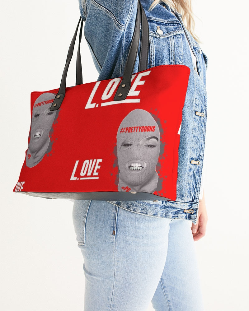 Pretty Goons RED Love  Stylish Tote