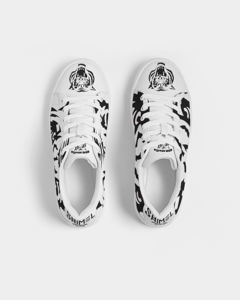 GDE Mafia Shimel Bengal Tiger Men's Faux-Leather Sneaker
