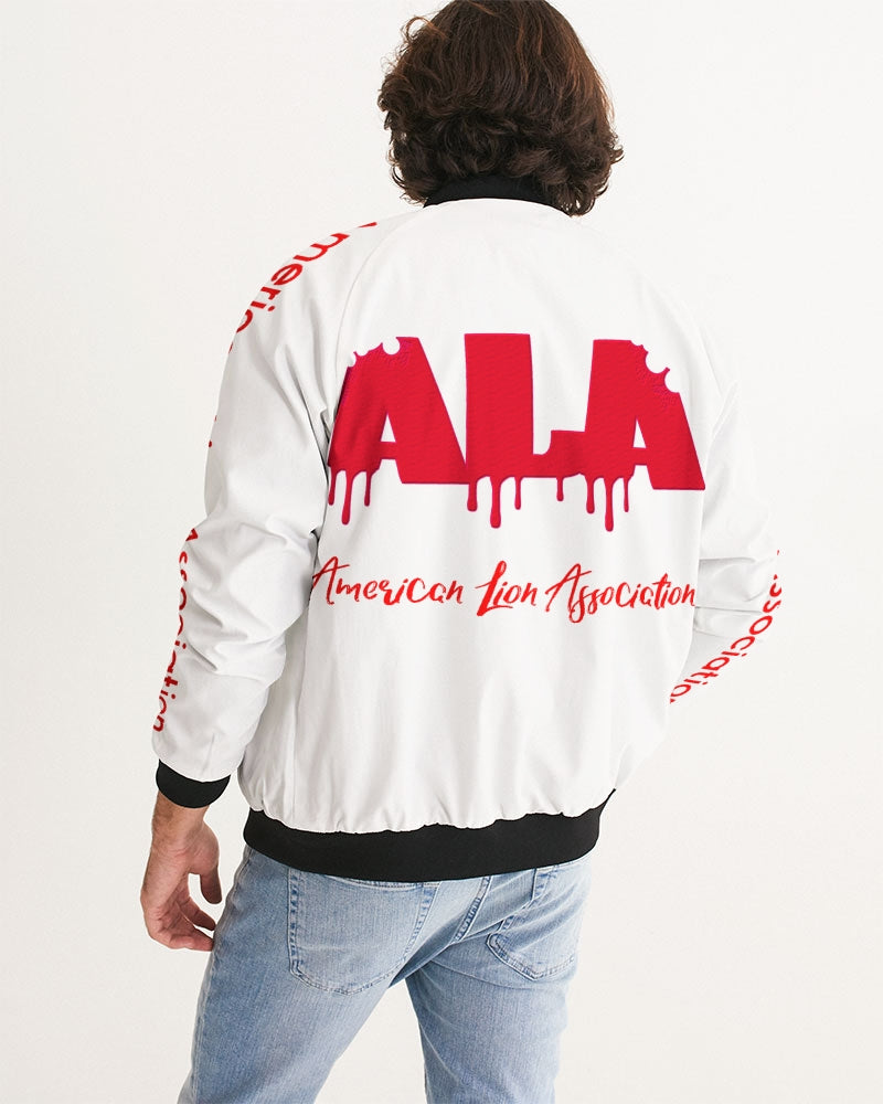 American Lion Association: Ethan Chapter 1 (Green/Red) Men's Bomber Jacket