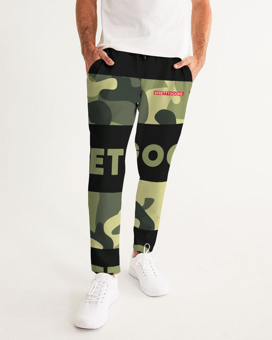 Pretty Goons GREEN Camo Men's Joggers