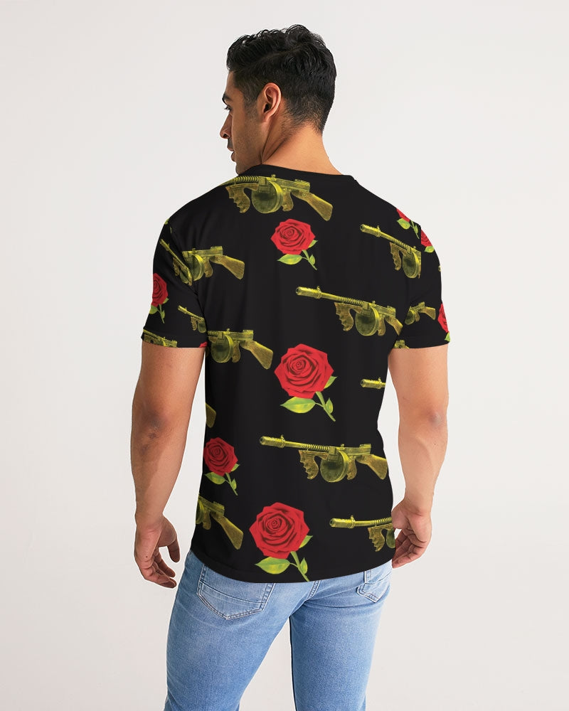 PG Guns & Roses Yellow rRed Men's Tee