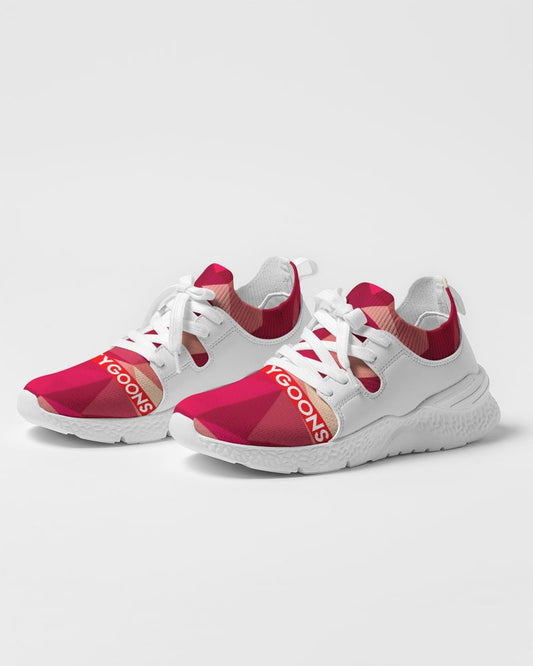 Pretty Goons RG51 - Red Men's Two-Tone Sneaker