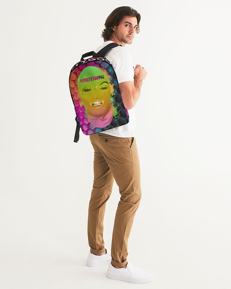Pretty Goons Vampire Head Large Backpack