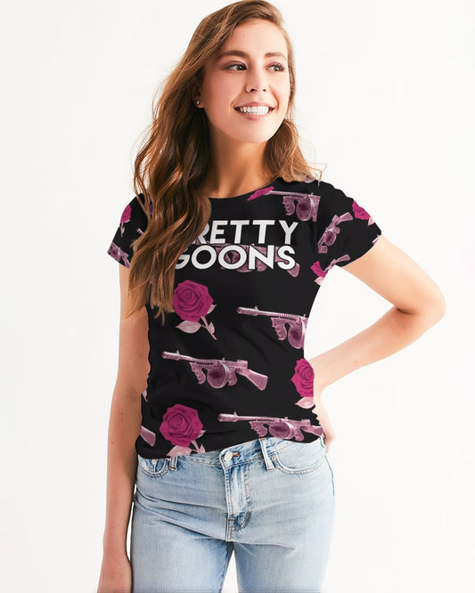 PG Guns & Roses PINK Women's Tee
