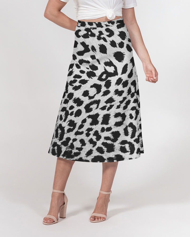 Pretty Goons Jaguar  Women's A-Line Midi Skirt