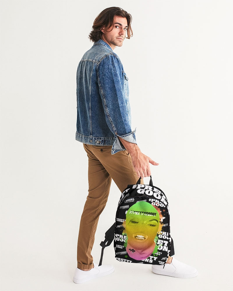 Pretty Goons Duped BLACK Large Backpack