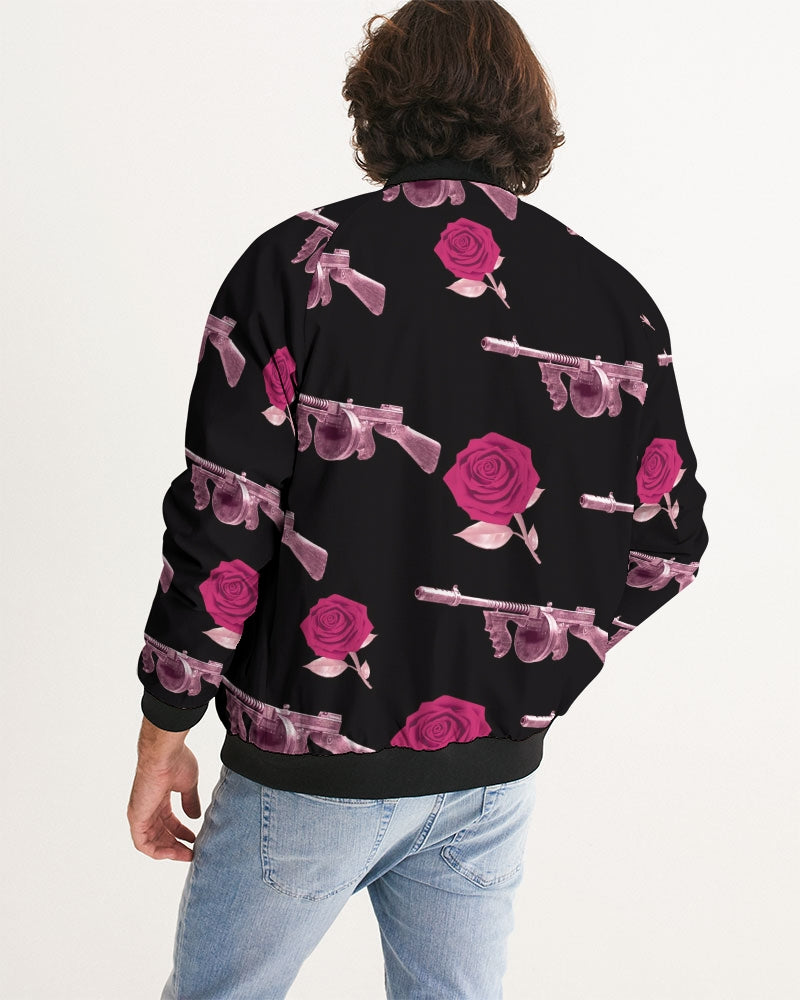 PG Guns & Roses PINK Men's Bomber Jacket