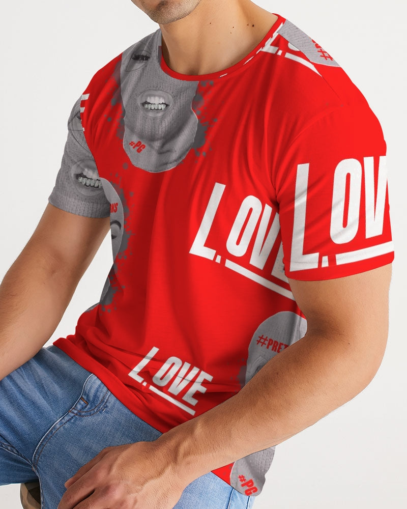 Pretty Goons RED Love  Men's Tee