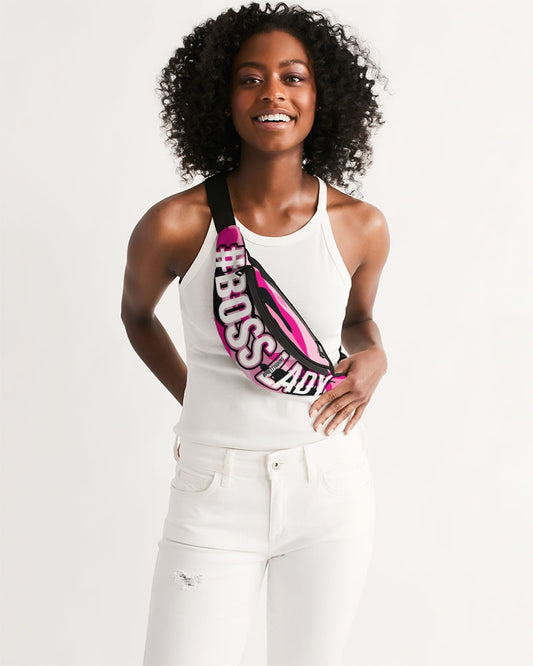Pretty Goons Pink Camo Crossbody Sling Bag