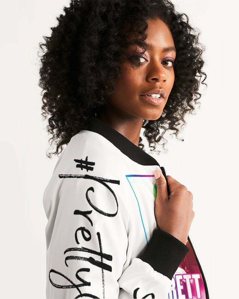 Pretty Goons Rainbow Guns Women's Bomber Jacket