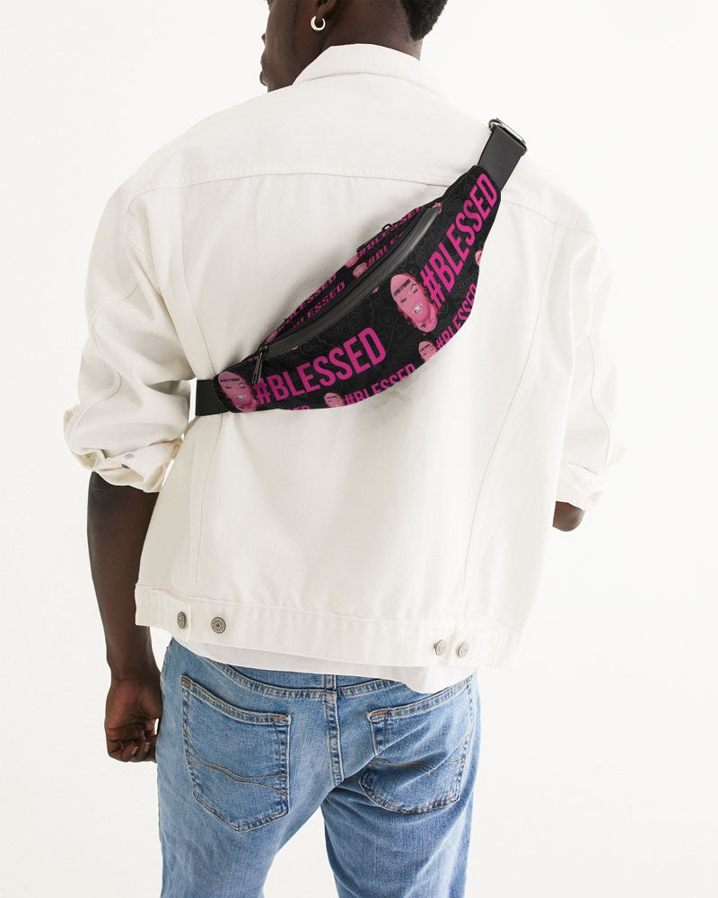 Pretty Goons - #Blessed Black Crossbody Sling Bag