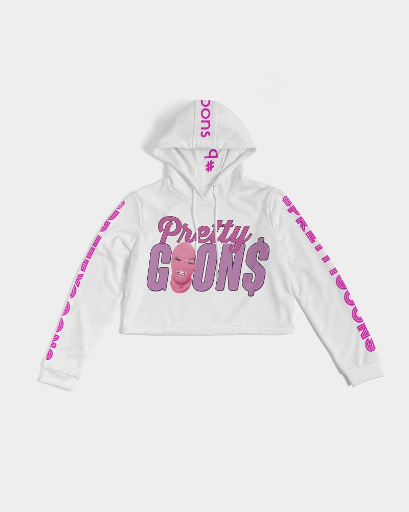 Pretty Goons Women's Cropped Hoodie
