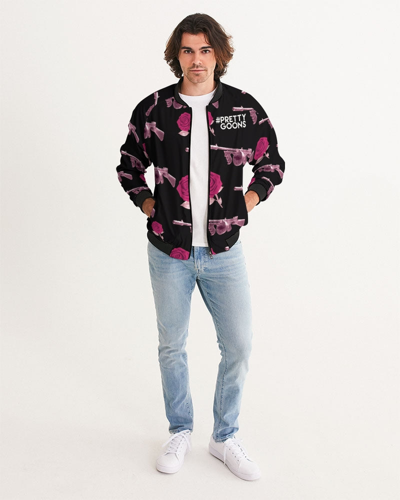 PG Guns & Roses PINK Men's Bomber Jacket