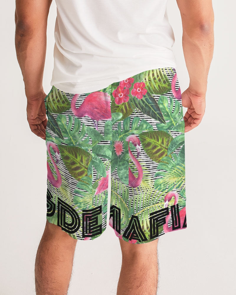 Flamingos Men's Jogger Shorts