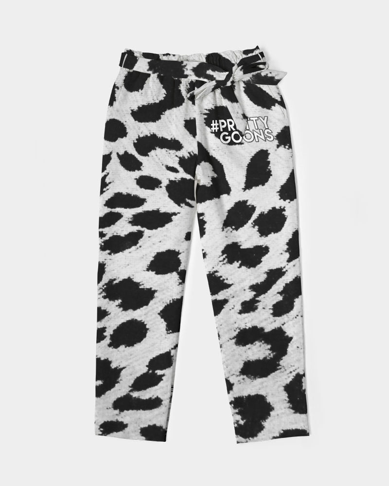 Pretty Goons Jaguar  Women's Belted Tapered Pants