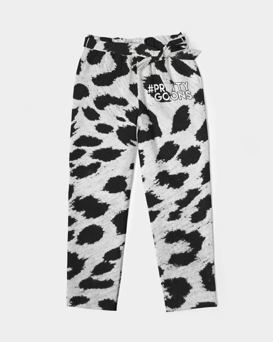 Pretty Goons Jaguar  Women's Belted Tapered Pants