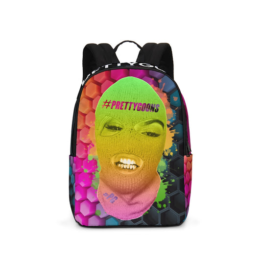Pretty Goons Vampire Head Large Backpack