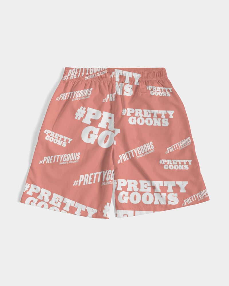 Pretty Goons Dups Salmon Men's Jogger Shorts