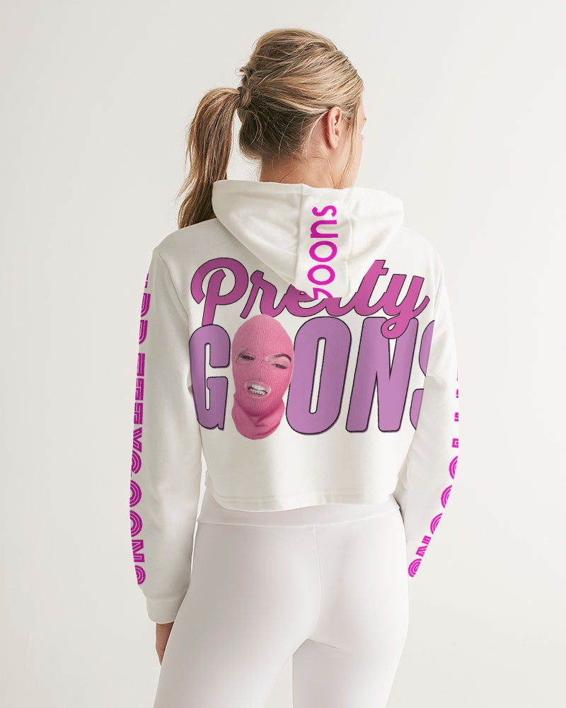 Pretty Goons Women's Cropped Hoodie