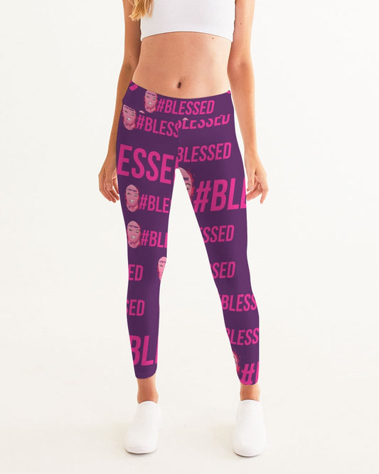 Pretty Goons - #Blessed Women's Yoga Pants