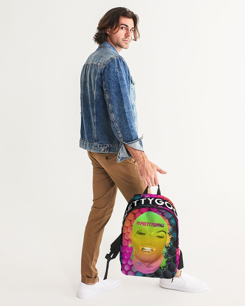 Pretty Goons Vampire Head Large Backpack
